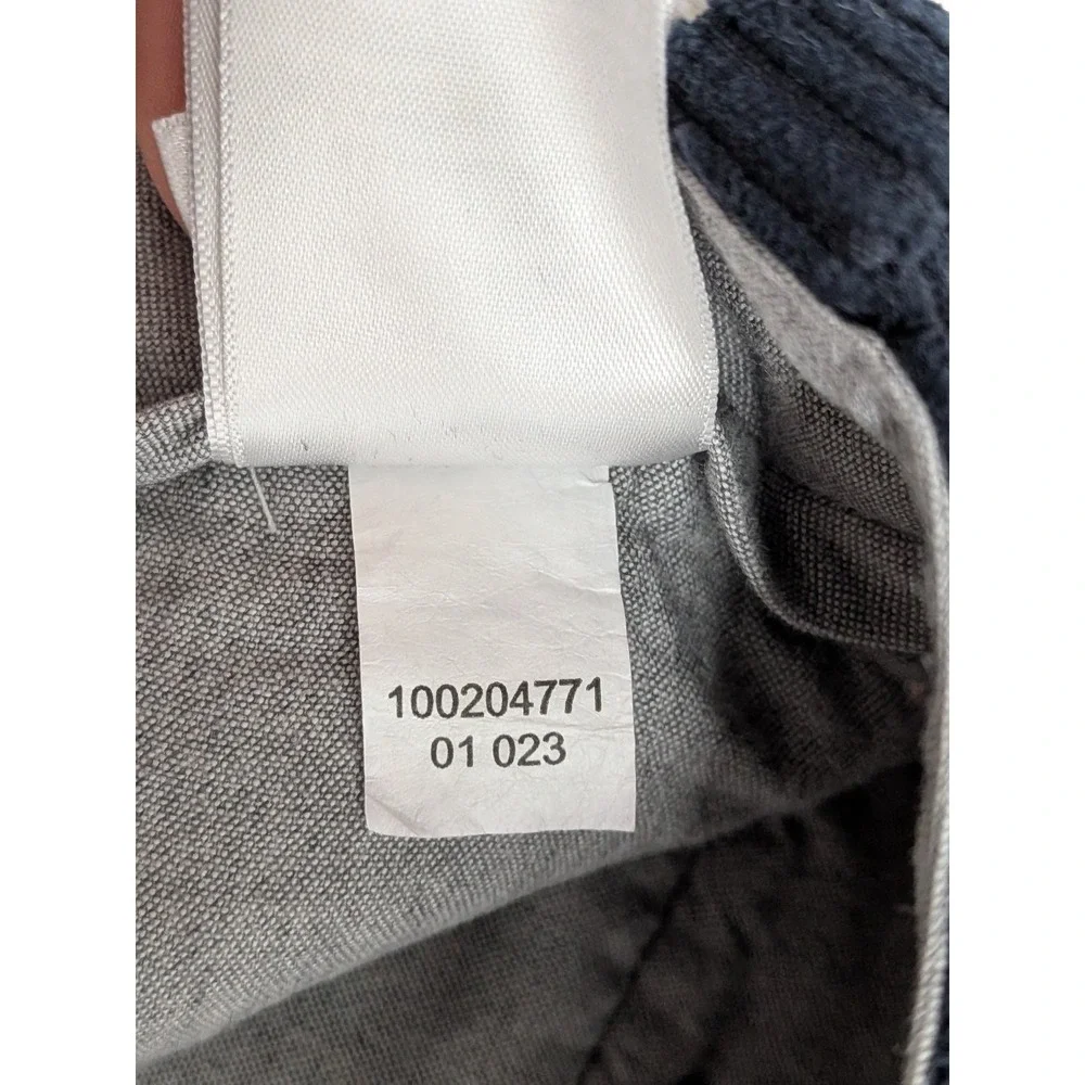 Brooks Brothers Men's 38x30 Navy Blue Corduroy Stretch Regular Fit Pants